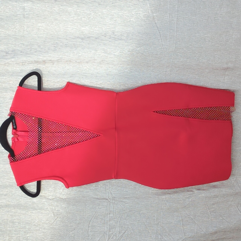 New Beautiful Bella Barnett Dress, red color,‎ size Large, bodycon. - Picture 3 of 14
